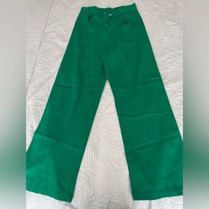 High Rise Wide Leg Pants